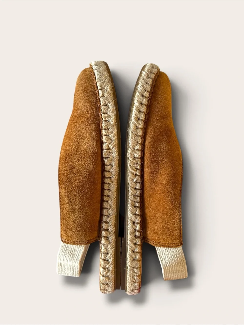 Born Brown Suede Slip-On Espadrilles